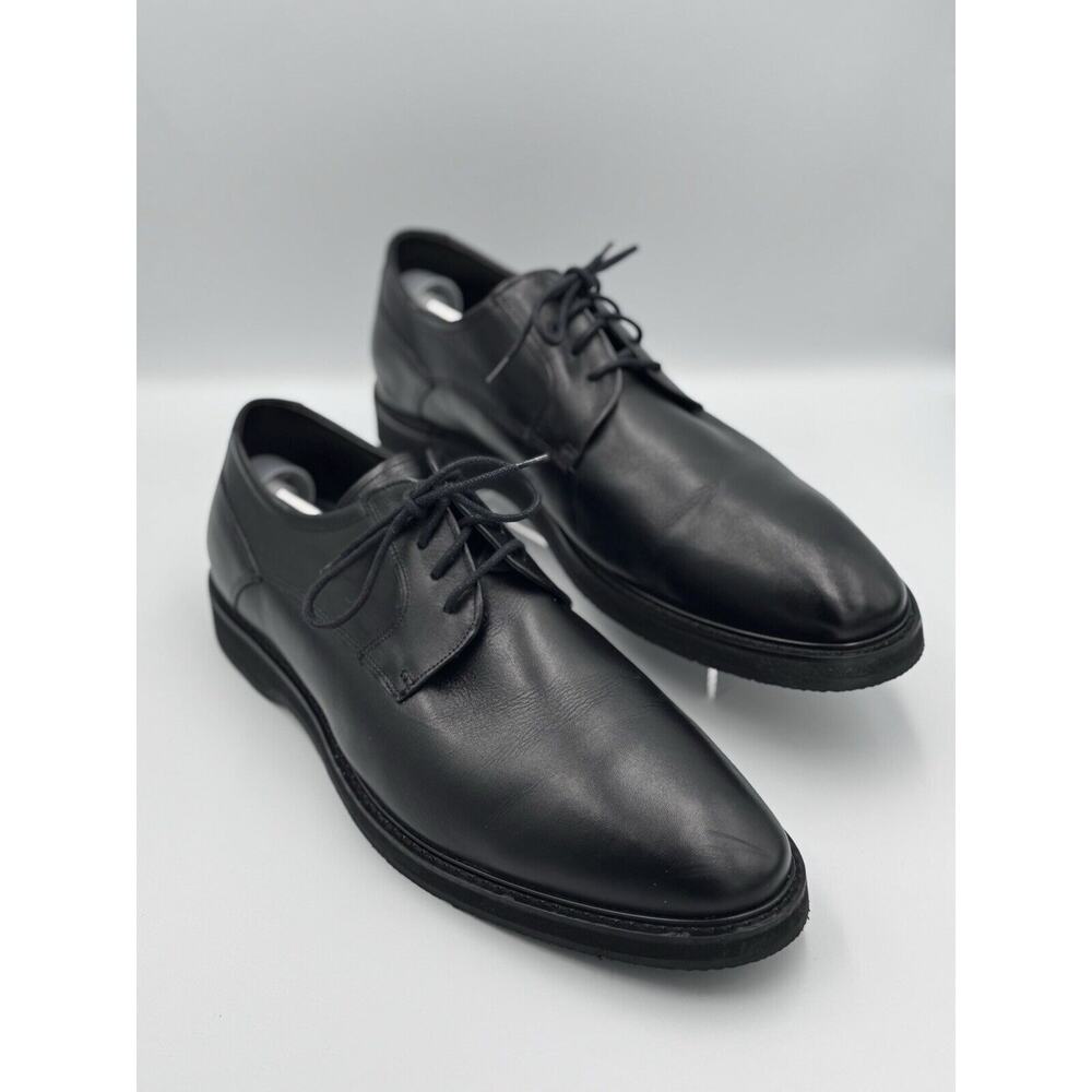Studio Belvedere Bel Dalton PT Men Size 12D Shoes Black Leather Oxford